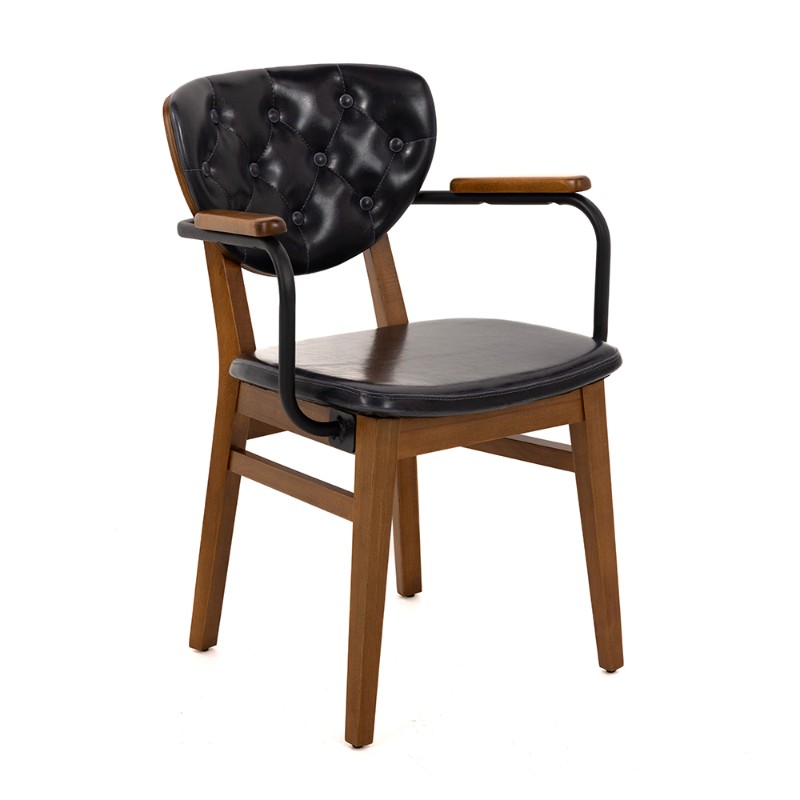 LİON KOLLU DİKİŞLİ CAPİTONE Resmi